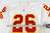 1996 Kansas City Chiefs J.Anderson #26 Game Issued White Jersey 42 019