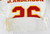 1996 Kansas City Chiefs J.Anderson #26 Game Issued White Jersey 42 019