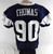 2025 Dallas Cowboys Solomon Thomas #90 Game Used Navy Practice Jersey 52 482