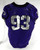 2019-24 Texas Christian TCU Frogs #93 Game Used Purple Jersey Football NP Rem 2