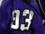 2019-24 Texas Christian TCU Frogs #93 Game Used Purple Jersey Football NP Rem 2