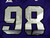 2019-24 Texas Christian TCU Frogs #98 Game Used Purple Jersey Football NP Rem 5