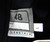 2019-24 Texas Christian TCU Frogs #63 Game Used Black Jersey Football NP Rem 77