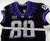 2019-24 Texas Christian TCU Frogs #80 Game Used Black Jersey Football NP Rem 9