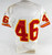 1996 Kansas City Chiefs #46 Game Issued White Jersey 40 022