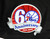 2008-09 Philadelphia 76ers Game Issued Black Tank Top Shirt 60th Patch 3XL 352
