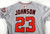 2025 Washington Nationals Chris Johnson #23 Game Issued Grey Jersey 46 338