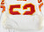 1996 Kansas City Chiefs King #52 Game Issued White Jersey 031