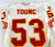 1996 Kansas City Chiefs Young #53 Game Issued White Jersey 038