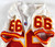 1996 Kansas City Chiefs #66 Game Issued White Jersey 045
