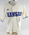 2025 Kansas Jayhawks #5 Game Used White Jersey Gold Baseball 48 651