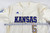 2025 Kansas Jayhawks #5 Game Used White Jersey Gold Baseball 48 651