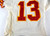 1996 Kansas City Chiefs Bond #13 Game Issued White Jersey 44 065