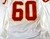 2003 Kansas City Chiefs Donald Willis #60 Game Issued White Jersey 50 062