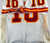 1996 Kansas City Chiefs #10 Game Issued White Jersey 42 071