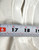2022 Texas Tech Red Raiders #42 Game Used White Jersey Football NP Rem 46 100