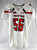 2019 Texas Tech Red Raiders #56 Game Used White Jersey 150 Patch Football NP R 9
