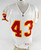 1996 Kansas City Chiefs Reynard Rutherford #43 Game Issued White Jersey 40 025