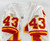1996 Kansas City Chiefs Reynard Rutherford #43 Game Issued White Jersey 40 025
