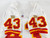 1996 Kansas City Chiefs Reynard Rutherford #43 Game Issued White Jersey 42 024