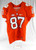 2016 Clemson Tigers #87 Game Issued Pos Used Orange Jersey Football NP Rem 42 47