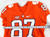 2016 Clemson Tigers #87 Game Issued Pos Used Orange Jersey Football NP Rem 42 47
