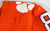 2016 Clemson Tigers #87 Game Issued Pos Used Orange Jersey Football NP Rem 42 47
