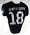 2022 Air Force Falcons #18 Game Issued P Used Black Jersey Space Force Football