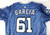 2025 Washington Nationals Robert Garcia #61 Game Issued Blue Jersey City Con 0