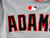 2025 Washington Nationals Riley Adams #15 Game Issued Pos Used Grey Jersey 48 87