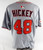 2025 Washington Nationals Jim Hickey #48 Game Issued Pos Used Grey Jersey 50 359