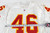 1996 Kansas City Chiefs #46 Game Issued White Jersey NP Rem 42 028