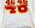 1996 Kansas City Chiefs #46 Game Issued White Jersey NP Rem 42 028