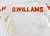 1996 Kansas City Chiefs D.Willams #42 Game Issued White Jersey 42 026