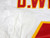 1996 Kansas City Chiefs D.Willams #42 Game Issued White Jersey 42 026