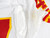 1996 Kansas City Chiefs Swann #47 Game Issued White Jersey 42 030