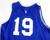 2023-25 Detroit Pistons #19 Game Used Blue Practice Jersey HFH Patch XL 00