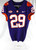2017-22 Clemson Tigers #29 Game Issued Pos Used Purple Jersey Football NP Rem 7