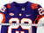 2017-22 Clemson Tigers #29 Game Issued Pos Used Purple Jersey Football NP Rem 7
