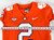 2017-22 Clemson Tigers #2 Game Issued Pos Used Orange Jersey Football NP Rem 0