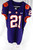 2017-22 Clemson Tigers #21 Game Issued Purple Jersey Football NP Rem 42 790