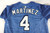 2025 Washington Nationals Dave Martinez #4 Game Issued Blue Jersey City Connect