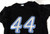 2004-06 Toronto Blue Jays #44 Game Used Black Jersey Spring Training NP Rem 46 0