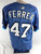 2025 Washington Nationals Jose A. Ferrer #47 Game Issued P Used Blue Jersey City
