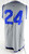 2023-25 Detroit Pistons Daniss Jenkins #24 Game Used Blue Practice Jersey M 67