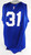 2023-25 Detroit Pistons #31 Game Used Blue Practice Jersey HFH Patch XL 28