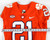 2017-22 Clemson Tigers #21 Game Issued Pos Used Orange Jersey Football NP Rem 5