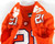 2017-22 Clemson Tigers #21 Game Issued Pos Used Orange Jersey Football NP Rem 5