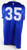 2023-25 Detroit Pistons #35 Game Used Blue Practice Jersey HFH Patch XL 40