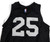 2024-25 Detroit Pistons Marcus Sasser #25 Game Used Black Practice Jersey M 78